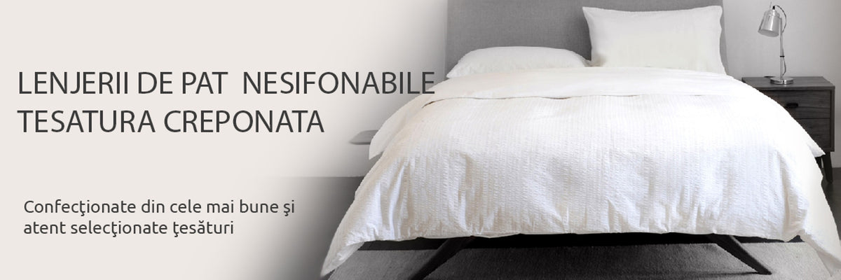 Lenjerii de pat bumbac satinat