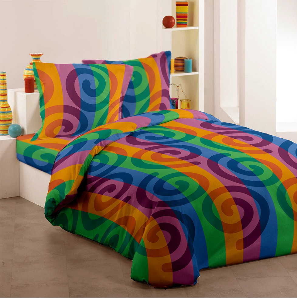 Lenjerie pat Renforce imprimat 1403-01